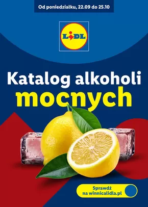 Katalog Lidl w: Oleśnica | KATALOG ALKOHOLI MOCNYCH | 2025-09-22T00:00:00.000Z - 2025-10-25T00:00:00.000Z