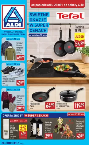 Katalog Aldi | Specjalne oferty dla Ciebie | 2025-09-22T00:00:00.000Z - 2025-10-06T00:00:00.000Z