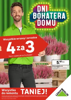Katalog Leroy Merlin w: Lublin | Gazetka Październik | 2025-09-24T00:00:00.000Z - 2025-10-08T00:00:00.000Z