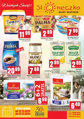 Katalog Słoneczko w: Dynów | Najlepsze oferty dla wszystkich klientów | 2025-09-25T00:00:00.000Z - 2025-10-09T00:00:00.000Z
