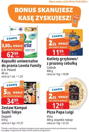 Katalog E.Leclerc w: Nowy Targ | Atrakcyjne oferty specjalne dla wszystkich | 2025-09-25T00:00:00.000Z - 2025-10-09T00:00:00.000Z