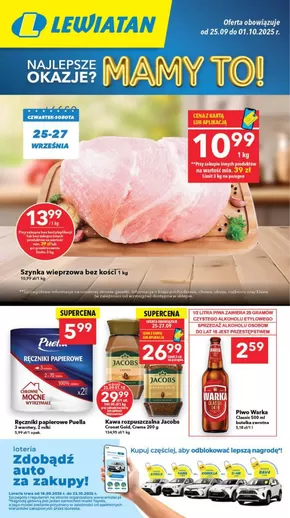 Katalog Lewiatan w: Niemce | Atrakcyjne oferty specjalne dla wszystkich | 2025-09-25T00:00:00.000Z - 2025-10-09T00:00:00.000Z