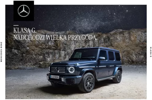Katalog Mercedes-Benz w: Piaseczno | Mercedes-Benz Klasy G | 2025-09-25T00:00:00.000Z - 2026-03-31T00:00:00.000Z