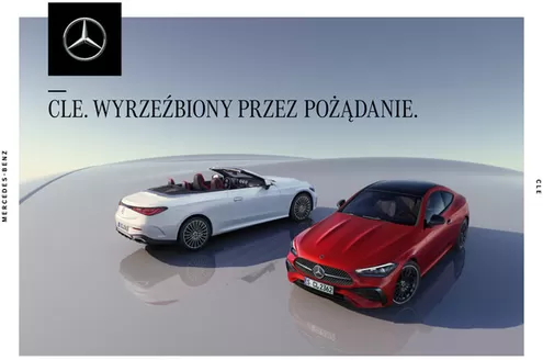 Katalog Mercedes-Benz w: Piaseczno | Mercedes-Benz CLE | 2025-09-25T00:00:00.000Z - 2026-03-31T00:00:00.000Z