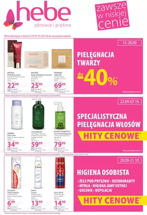 Katalog Hebe w: Siedlce | Hebe gazetka | 2025-09-26T00:00:00.000Z - 2025-10-10T00:00:00.000Z