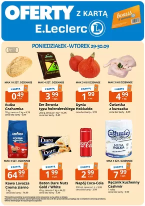 Katalog E.Leclerc w: Nowy Targ | Szeroki wybór ofert | 2025-09-26T00:00:00.000Z - 2025-10-10T00:00:00.000Z