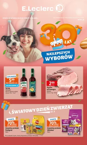 Katalog E.Leclerc w: Nowy Targ | Specjalne oferty dla Ciebie | 2025-09-26T00:00:00.000Z - 2025-10-10T00:00:00.000Z