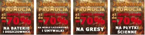 Jesienna promocja do - 70% 