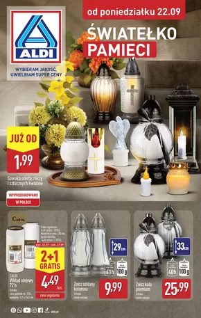 Katalog Aldi w: Wschowa | Nasze najlepsze okazje | 2025-09-27T00:00:00.000Z - 2025-10-11T00:00:00.000Z