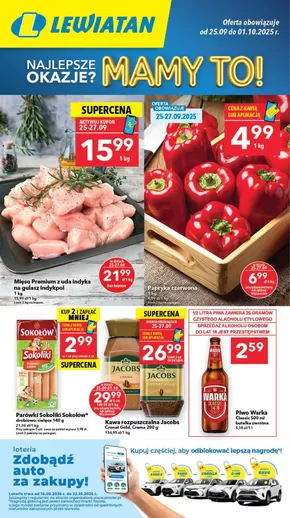 Katalog Lewiatan w: Bobolice | Najlepsze oferty dla wszystkich łowców okazji | 2025-09-27T00:00:00.000Z - 2025-10-11T00:00:00.000Z