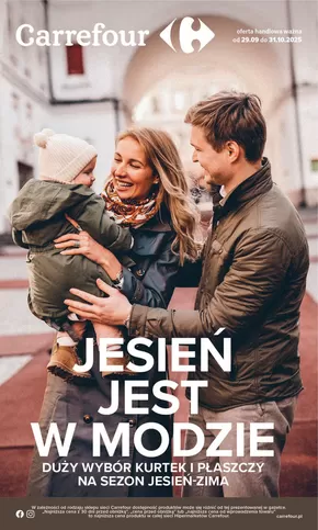 Katalog Carrefour w: Sieradz | Gazetka Jesień jest w modzie | 2025-09-28T00:00:00.000Z - 2025-10-31T00:00:00.000Z