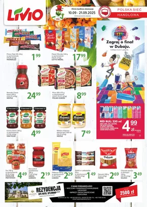 Katalog Livio w: Gniewkowo | Atrakcyjne oferty specjalne dla wszystkich | 2025-09-29T00:00:00.000Z - 2025-10-13T00:00:00.000Z