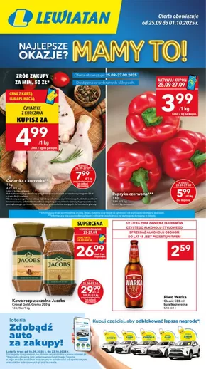 Katalog Lewiatan w: Syców | Nasze najlepsze oferty dla Ciebie | 2025-09-30T00:00:00.000Z - 2025-10-14T00:00:00.000Z