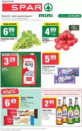 Katalog Spar w: Jawor | Aktualne oferty i promocje | 2025-09-30T00:00:00.000Z - 2025-10-14T00:00:00.000Z