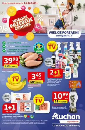 Gazetka Wielkie przeboje cenowe Supermarket Auchan