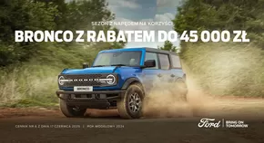 Katalog Ford | PL Ford Bronco MY2024 | 2025-09-30T00:00:00.000Z - 2025-10-14T00:00:00.000Z