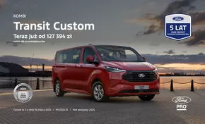 Katalog Ford w: Gdynia | PL ford transit custom kombi MY2025.75 | 2025-09-30T00:00:00.000Z - 2025-10-14T00:00:00.000Z