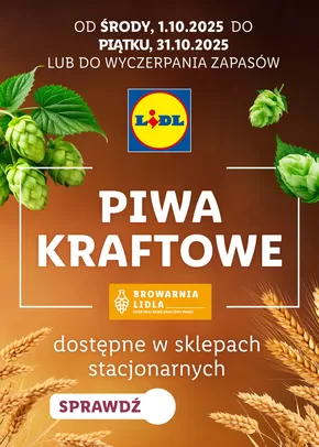 Katalog Lidl w: Kłodzko | KRAFTOWE SMAKI NA PAŹDZIERNIK | 2025-10-01T00:00:00.000Z - 2025-10-31T00:00:00.000Z