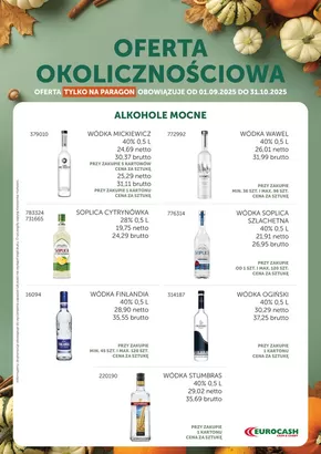 Katalog Eurocash w: Konin | Oferta Okolicznościowa | 2025-09-01T00:00:00.000Z - 2025-10-31T00:00:00.000Z