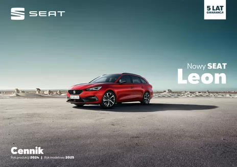 Katalog Seat w: Ulanów | SEAT Leon - Katalog i cennik | 2025-10-02T00:00:00.000Z - 2026-10-02T00:00:00.000Z