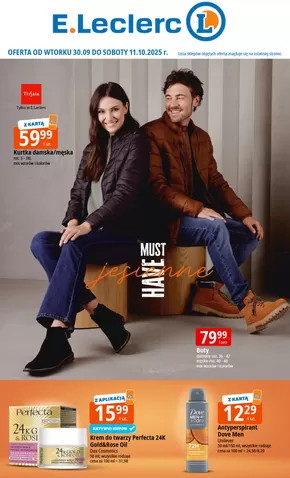 Katalog E.Leclerc w: Nowy Targ | Oszczędzaj teraz dzięki naszym ofertom | 2025-10-02T00:00:00.000Z - 2025-10-16T00:00:00.000Z