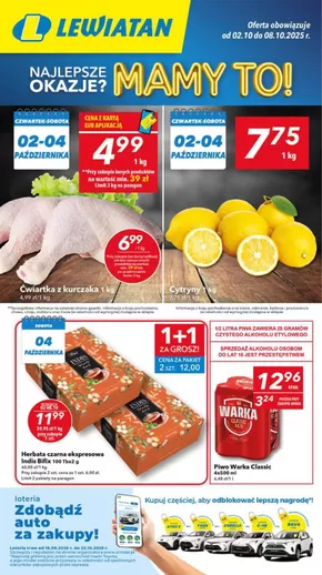 Katalog Lewiatan w: Niemce | Ekskluzywne okazje | 2025-10-02T00:00:00.000Z - 2025-10-16T00:00:00.000Z