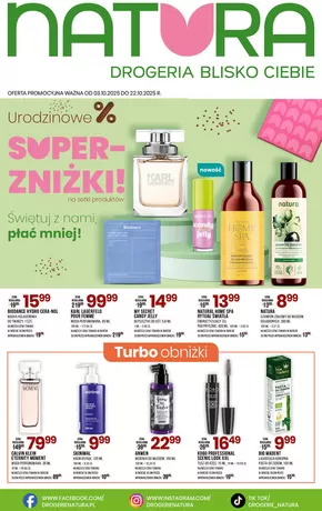 Katalog Drogerie Natura w: Olecko | 7c8c527b65722a3afe7b44f993c866d43d88325e | 2025-10-03T00:00:00.000Z - 2025-10-17T00:00:00.000Z