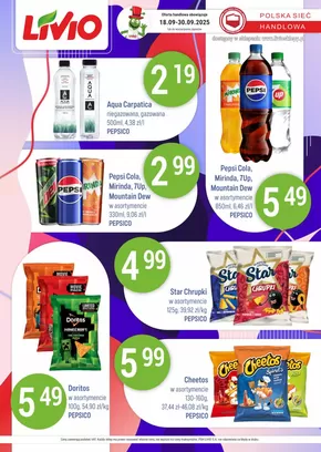 Katalog Livio w: Gniewkowo | Najlepsze oferty dla oszczędnych | 2025-10-04T00:00:00.000Z - 2025-10-18T00:00:00.000Z