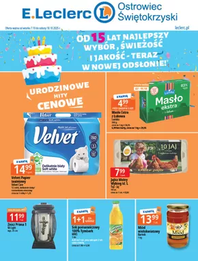 Katalog E.Leclerc w: Nowy Targ | Ekskluzywne oferty i okazje | 2025-10-04T00:00:00.000Z - 2025-10-18T00:00:00.000Z