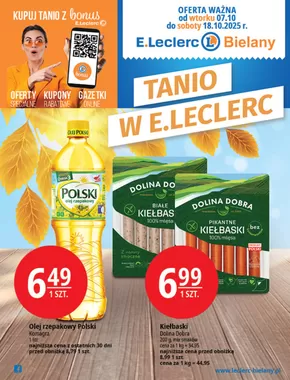 Katalog E.Leclerc w: Nowy Targ | Najlepsze oferty dla wszystkich łowców okazji | 2025-10-04T00:00:00.000Z - 2025-10-18T00:00:00.000Z