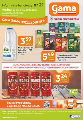 Katalog GAMA w: Dobre Miasto | Świetne rabaty na wybrane produkty | 2025-10-04T00:00:00.000Z - 2025-10-18T00:00:00.000Z