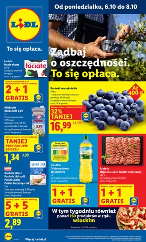 OFERTA WAŻNA OD 6.10 DO 8.10