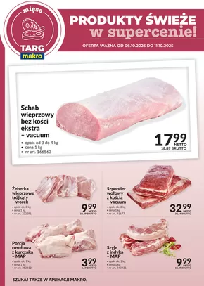 Katalog Makro w: Nowogród | Targ MAKRO - oferta świeża w super cenach! | 2025-10-06T00:00:00.000Z - 2025-10-11T00:00:00.000Z