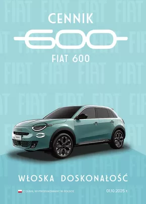 Katalog Fiat w: Kostrzyn | Włoska doskonałość Fiat 600  | 2025-10-06T00:00:00.000Z - 2026-04-06T00:00:00.000Z