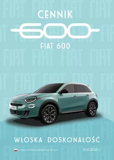 Katalog Fiat w: Sosnowiec | Włoska doskonałość Fiat 600  | 2025-10-06T00:00:00.000Z - 2026-04-06T00:00:00.000Z