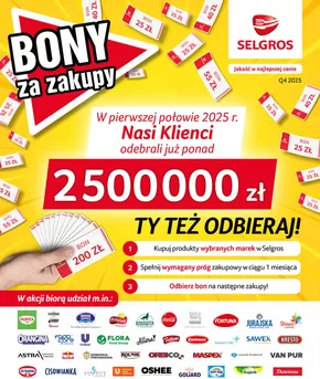 Katalog Selgros w: Nowogród | Bony za zakupy | 2025-10-01T00:00:00.000Z - 2025-12-31T00:00:00.000Z