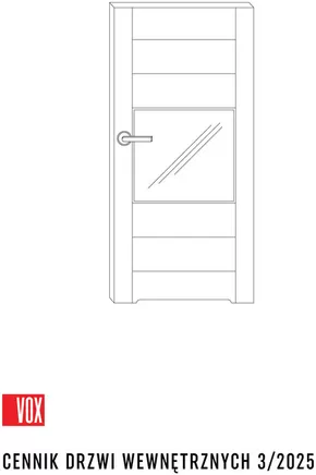 Katalog Meble Vox w: Elbląg | Cennik drzwi wewnętrznych 3/2025 | 2025-10-07T00:00:00.000Z - 2025-12-31T00:00:00.000Z