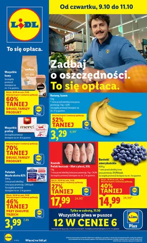 Katalog Lidl w: Głuchołazy | OFERTA WAŻNA OD 9.10 DO 11.10 | 2025-10-08T00:00:00.000Z - 2025-10-11T00:00:00.000Z