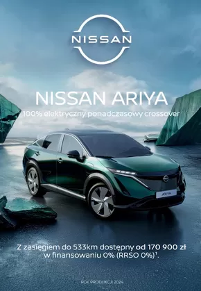 Katalog Nissan w: Jasło | ariya cennik | 2025-10-08T00:00:00.000Z - 2025-10-22T00:00:00.000Z