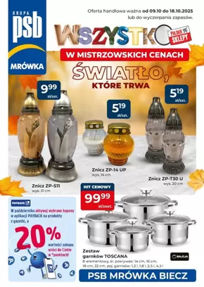 Katalog Mrówka w: Serock | Aktualne oferty i promocje | 2025-10-09T00:00:00.000Z - 2025-10-18T00:00:00.000Z