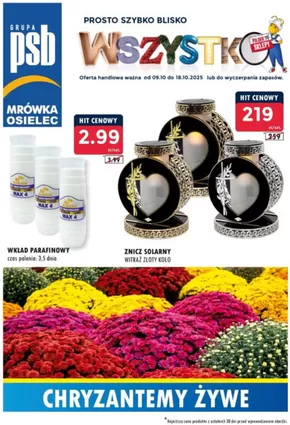 Katalog Mrówka w: Myślenice | Mrówka gazetka | 2025-10-09T00:00:00.000Z - 2025-10-18T00:00:00.000Z