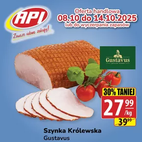 Katalog API MARKET w: Grójec | Jak w każdą środę w API Markecie nowa gazetka!  | 2025-10-08T00:00:00.000Z - 2025-10-14T00:00:00.000Z