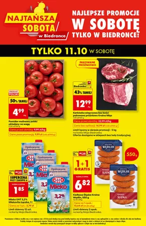 Katalog Biedronka w: Konin | Świetna oferta dla wszystkich klientów | 2025-10-11T00:00:00.000Z - 2025-10-25T00:00:00.000Z