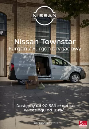 Katalog Nissan w: Ełk | townstar van cennik | 2025-10-17T00:00:00.000Z - 2025-10-31T00:00:00.000Z