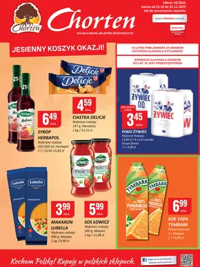 Katalog Chorten w: Biała Piska | Atrakcyjne oferty specjalne dla wszystkich | 2025-10-20T00:00:00.000Z - 2025-11-03T00:00:00.000Z