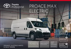 Katalog Toyota w: Ostrów Mazowiecka | spec nowy proace max ev | 2025-10-21T00:00:00.000Z - 2025-11-04T00:00:00.000Z
