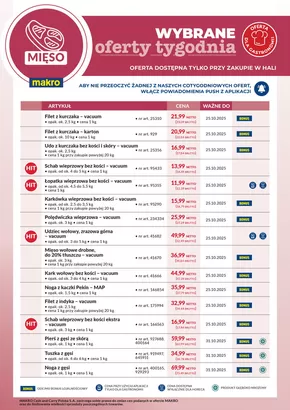Katalog Makro w: Strzelin | Ulotka mięso - wybrane oferty tygodnia | 2025-10-20T00:00:00.000Z - 2025-10-25T00:00:00.000Z
