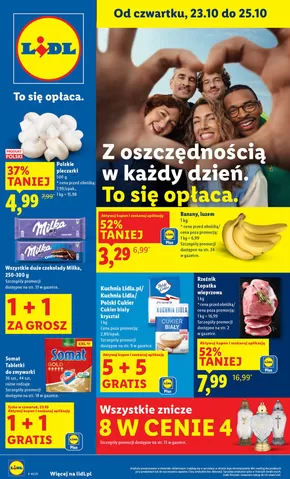 Katalog Lidl w: Strzelin | OFERTA WAŻNA OD 23.10 DO 25.10 | 2025-10-22T00:00:00.000Z - 2025-10-25T00:00:00.000Z
