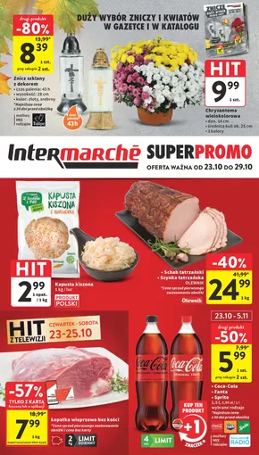 Katalog Intermarche w: Turek | Intermarche gazetka | 2025-10-22T00:00:00.000Z - 2025-11-05T00:00:00.000Z