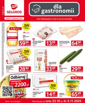 Katalog Selgros w: Kraków | Oferta dla gastronomii | 2025-10-23T00:00:00.000Z - 2025-11-06T00:00:00.000Z